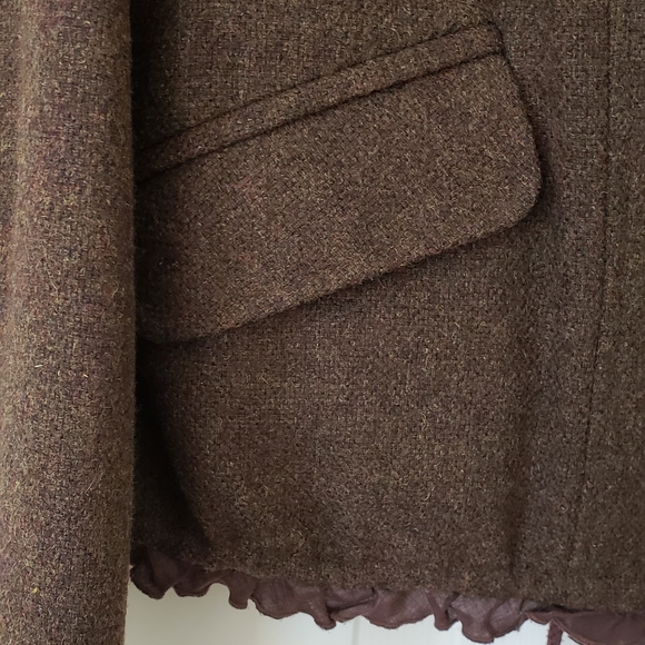 Gap Brown Wool Jacket - M - Picture 3 of 7
